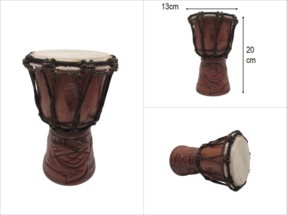 sd52666 ahşap darbuka 20cm - 1