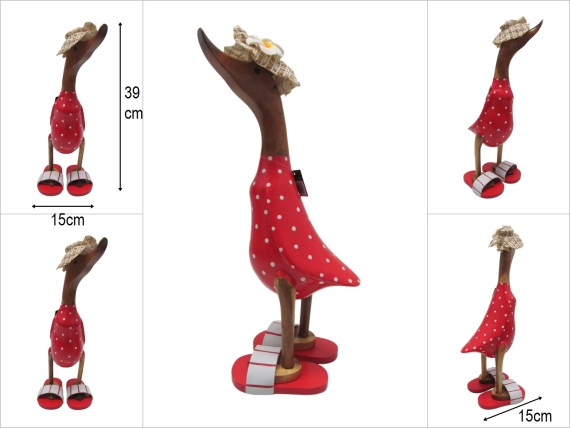 sd52672 terlikli ahşap sosyete ördek - 1