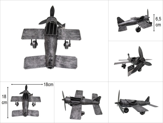 sd52678 dekoratif metal tayyare uçak - 1