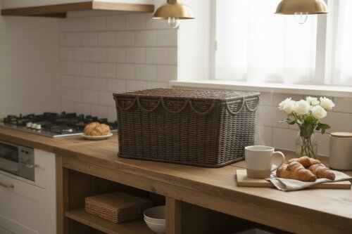 sd52748 metal iskelet üzerine pvc örülü no3 dikdörtgen kapaklı kutu - (1)