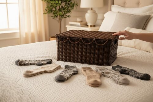 sd52748 metal iskelet üzerine pvc örülü no3 dikdörtgen kapaklı kutu - 3