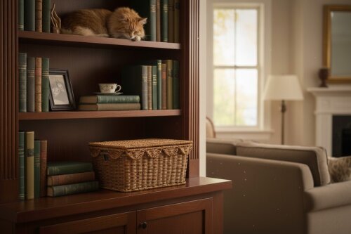 sd52749 metal iskelet üzerine pvc örülü no1 dikdörtgen kapaklı kutu - 3