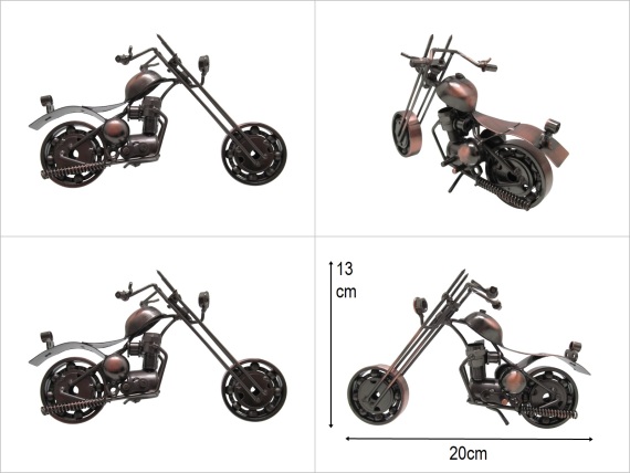 sd52985 el yapımı metal motosiklet - 1