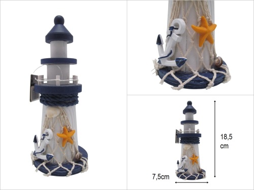 sd52994 dekoratif marin ahşap deniz feneri - 