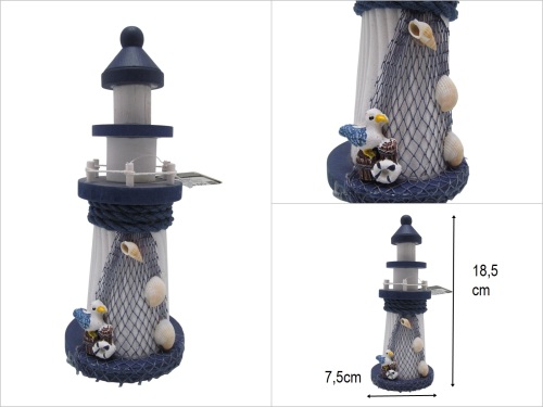 sd52996 dekoratif marin ahşap deniz feneri - 