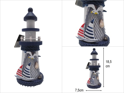 sd52997 dekoratif marin ahşap deniz feneri - 