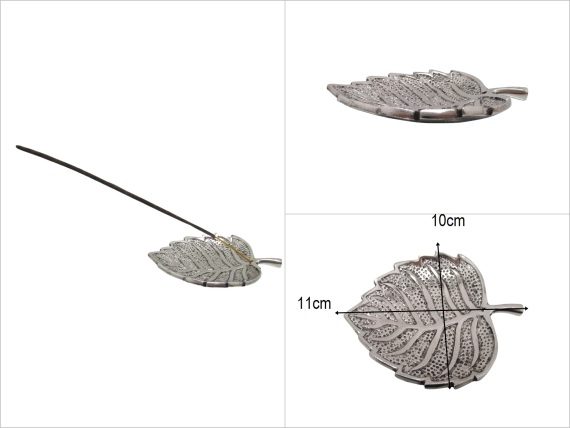 sd53004 dekoratif metal yaprak tütsülük - 1