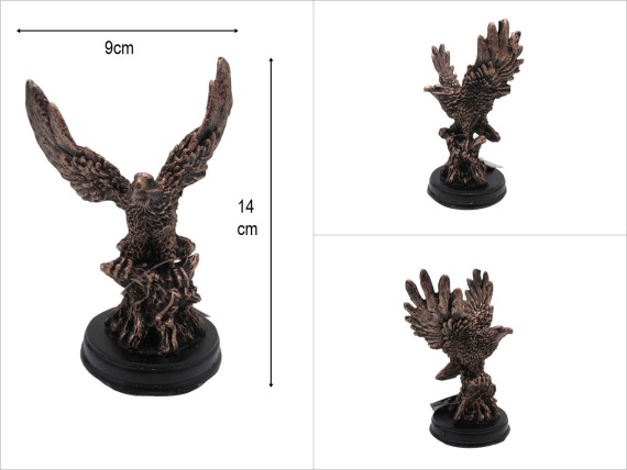 sd53009 dekoratif kanatlı kartal biblosu - 1