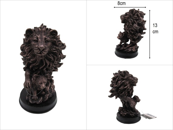 sd53011 dekoratif yavrulu aslan biblosu - 1