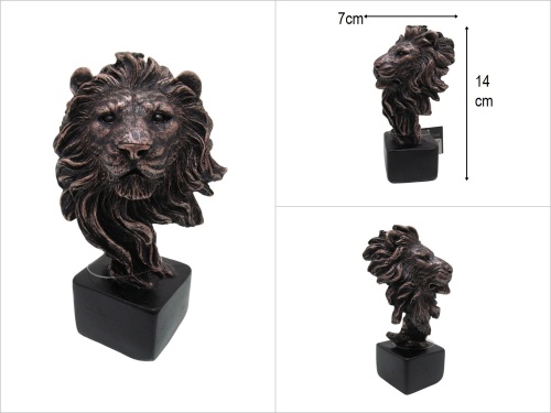 sd53013 dekoratif aslan başı biblosu - 