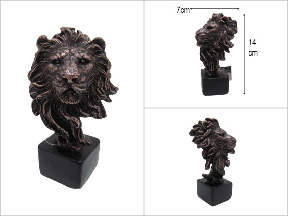 sd53013 dekoratif aslan başı biblosu - 1