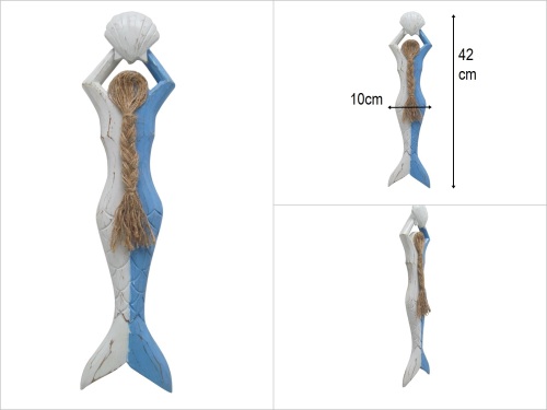 sd53033 ahşap marin denizkızı - 