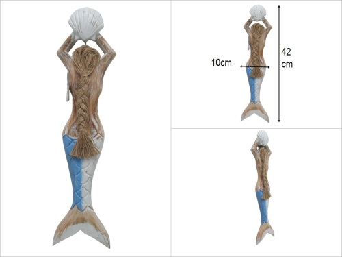 sd53034 ahşap marin denizkızı - 