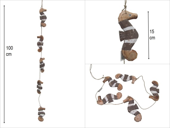 sd53053 ahşap 5 li denizatı sarkıt - 1