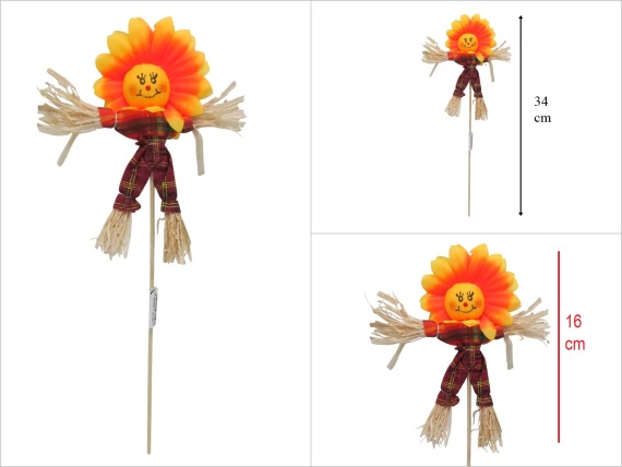 sd53082 dekoratif ayçiçeği figürlü korkuluk - 1