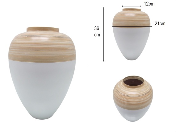 sd53146 dekoratif bambu vazo - 1