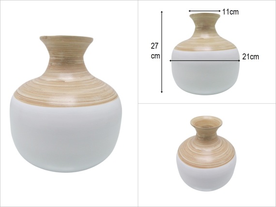 sd53165 dekoratif bambu vazo - 1
