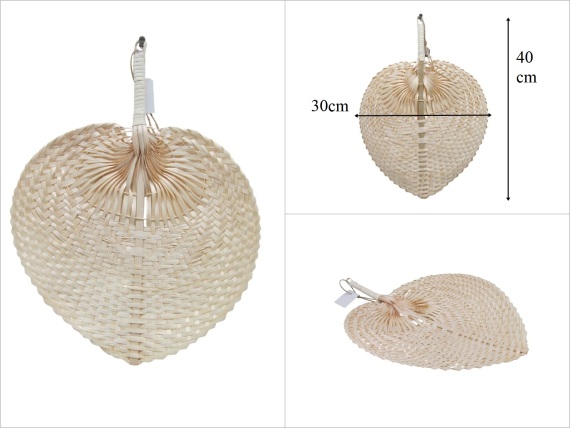sd53167 dekoratif bambu duvar yelpazesi - 1