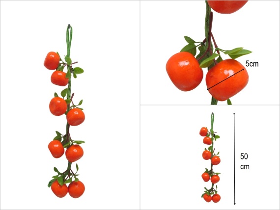 sd53275 dekoratif sarkıt yapay mandalina - 1