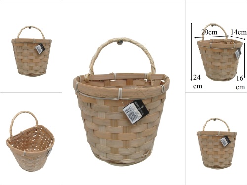 sd53327 bambu duvar sepeti - 