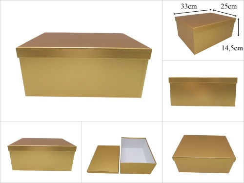 sd53378 dekoratif gold ciltli no8 mukavva hediye saklama kutusu - 
