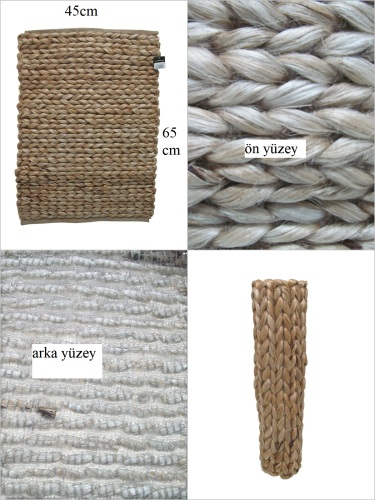 sd53637 jüt halı 65cm x 45cm - 