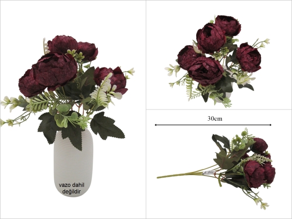 sd53675 bordo yapay şakayık demeti - 1